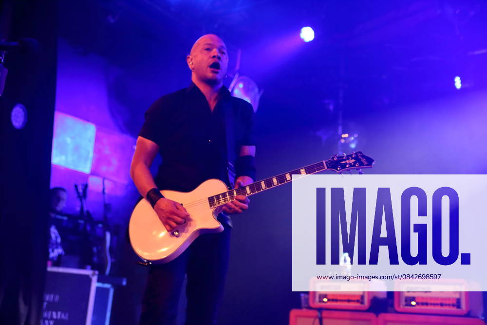 Danko Jones from the band Danko Jones at a concert at Astra Kulturhaus in Berlin, December 12, 2025 Danko Jones concert Berlin