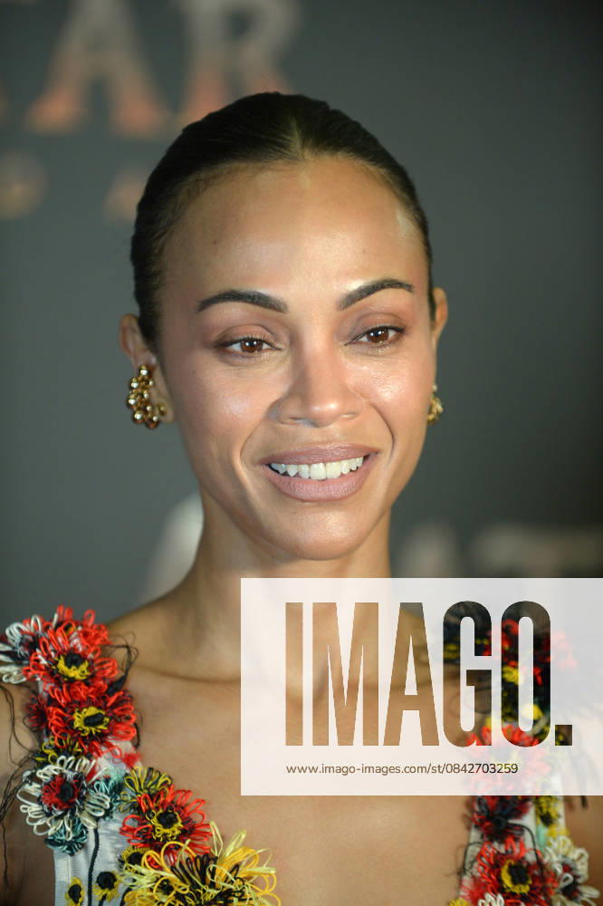 MIAMI, FLORIDA - DECEMBER 12: Zoe Saldana attends the Miami Special Screening of Avatar: Fire and Ash at AMC Sunset Place 24 in Miami, Florida on December 12, 2025.