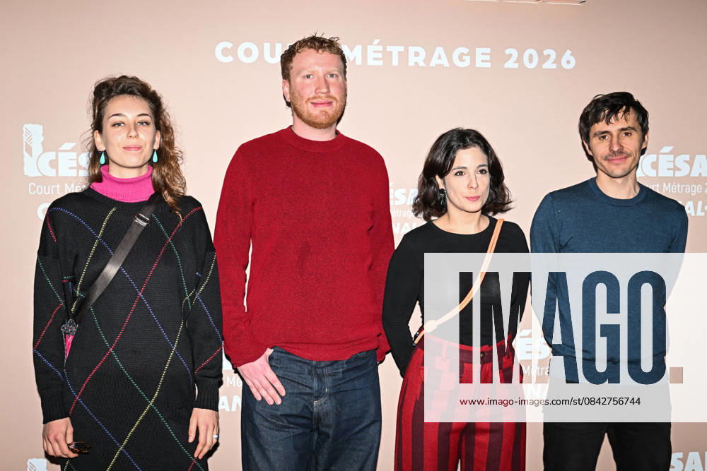 Photocall Courts Metrages Cesar 2026 in Paris FA (L-R) Guests and Yannick Beauquis pose for a photocall during the Brunch of Courts Metrages Cesar 2026 in Paris on December 14, 2025. Photo by Firas Abdullah ABACAPRESS.COM Paris Ile-de-France France
