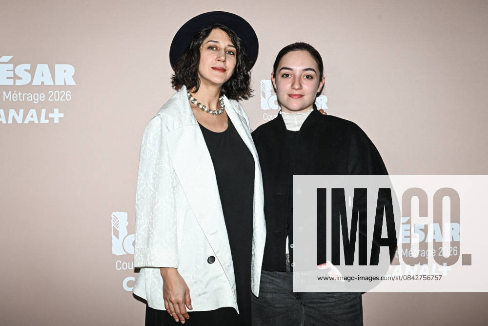 Photocall Courts Metrages Cesar 2026 in Paris FA (L-R) Zar Amir Ebrahimi and Luana Bajrami pose for a photocall during the Brunch of Courts Metrages Cesar 2026 in Paris on December 14, 2025. Photo by Firas Abdullah ABACAPRESS.COM Paris Ile-de-France France
