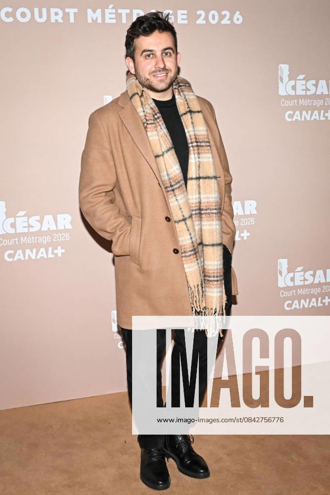Photocall Courts Metrages Cesar 2026 in Paris FA Quentin Delcourt poses for a photocall during the Brunch of Courts Metrages Cesar 2026 in Paris on December 14, 2025. Photo by Firas Abdullah ABACAPRESS.COM Paris Ile-de-France France