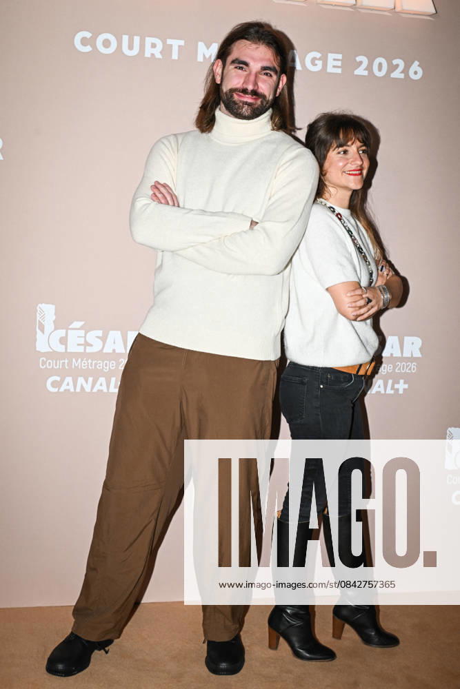 Photocall Courts Metrages Cesar 2026 in Paris FA Emmanuel Georges (L) and a guest pose for a photocall during the Brunch of Courts Metrages Cesar 2026 in Paris on December 14, 2025. Photo by Firas Abdullah ABACAPRESS.COM Paris Ile-de-France France