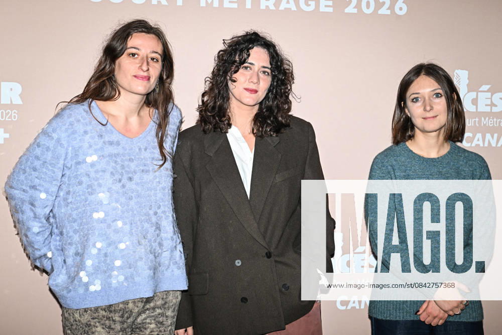 Photocall Courts Metrages Cesar 2026 in Paris FA Audrey Smadja Iritz, Margaux Fournier, and Laureen Bolton pose for a photocall during the Brunch of Courts Metrages Cesar 2026 in Paris on December 14, 2025. Photo by Firas Abdullah ABACAPRESS.COM Paris Ile-de-France France