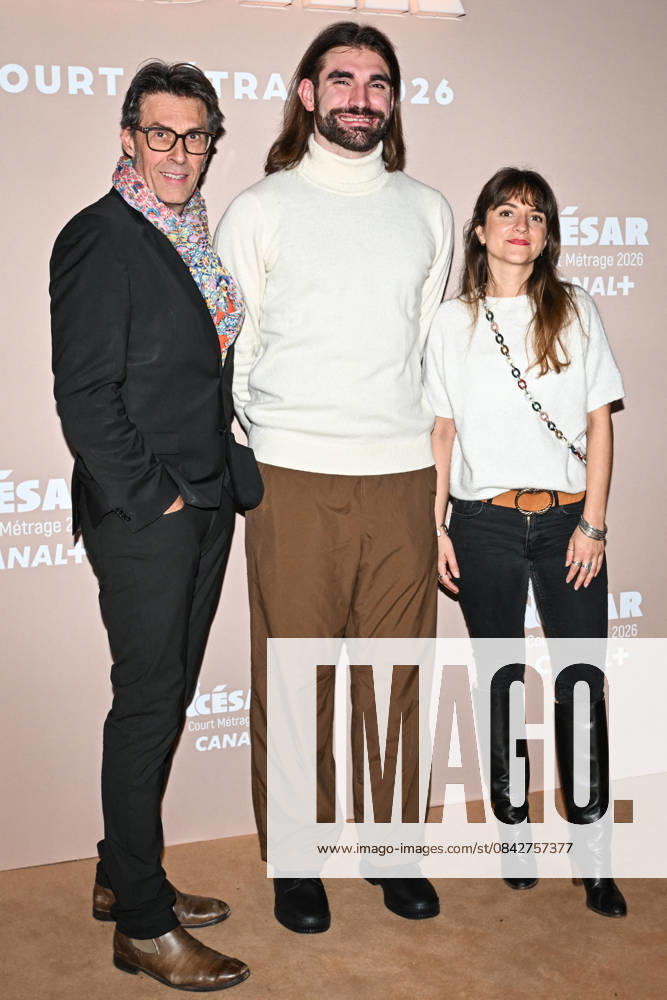 Photocall Courts Metrages Cesar 2026 in Paris FA Emmanuel Georges (L) and guests pose for a photocall during the Brunch of Courts Metrages Cesar 2026 in Paris on December 14, 2025. Photo by Firas Abdullah ABACAPRESS.COM Paris Ile-de-France France