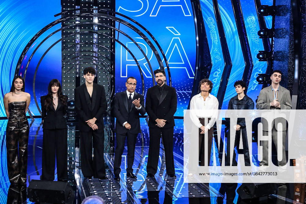 Live Music Show - FINALE SANREMO GIOVANI The finale will take place in Sanremo, with photos of the major artists in competition and the finalist during FINALE SANREMO GIOVANI , Live Music Show in SANREMO, Italy, December 14 2025 SANREMO TEATRO DEL CASINO SANREMO Italy