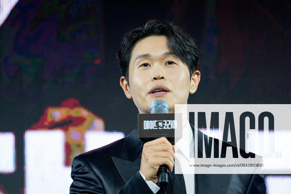 Disney Plus series Made In Korea press conference SEOUL, SOUTH KOREA, DEC 15: South Korean actor Kang Gil-woo during Disney Plus series Made In Korea press conference at the InterContinental Seoul Parnas in Seoul, South Korea, on December 15, 2025. Seoul the InterContinental Seoul Parna South Korea 8247_286119
