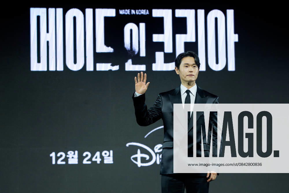 Disney Plus series Made In Korea press conference SEOUL, SOUTH KOREA, DEC 15: South Korean actor Kang Gil-woo during Disney Plus series Made In Korea press conference at the InterContinental Seoul Parnas in Seoul, South Korea, on December 15, 2025. Seoul the InterContinental Seoul Parna South Korea 8247_286120