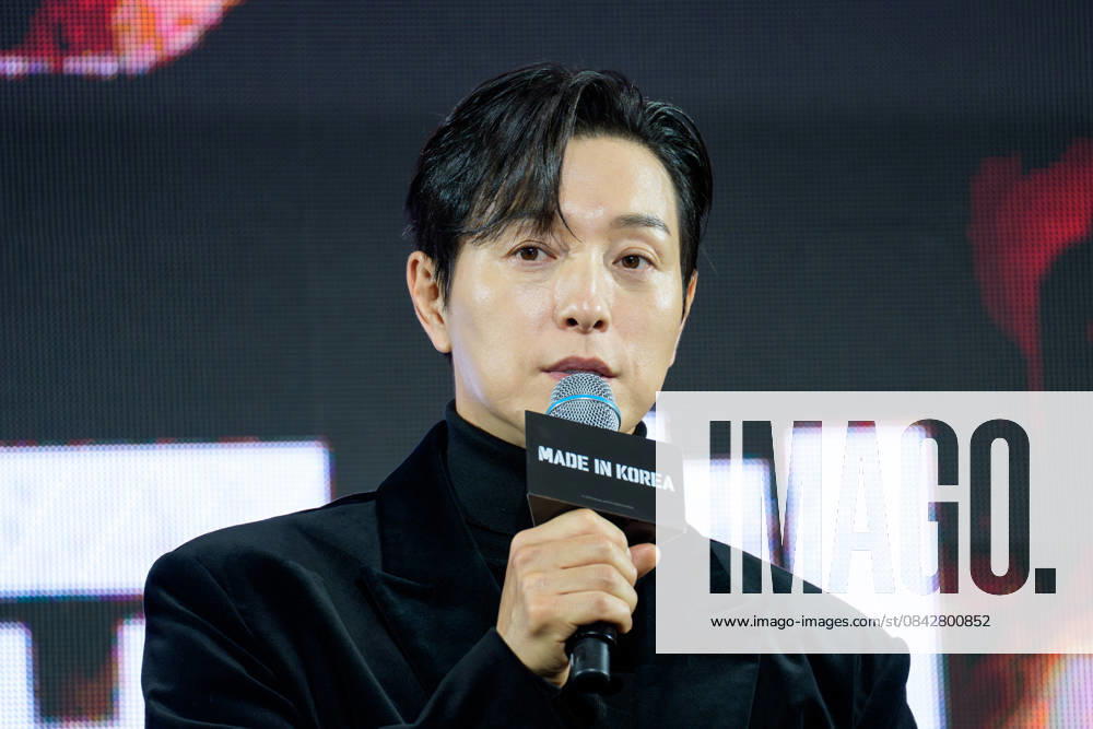 Disney Plus series Made In Korea press conference SEOUL, SOUTH KOREA, DEC 15: South Korean actor Jung Sung-il during Disney Plus series Made In Korea press conference at the InterContinental Seoul Parnas in Seoul, South Korea, on December 15, 2025. Seoul the InterContinental Seoul Parna South Korea 8247_286123
