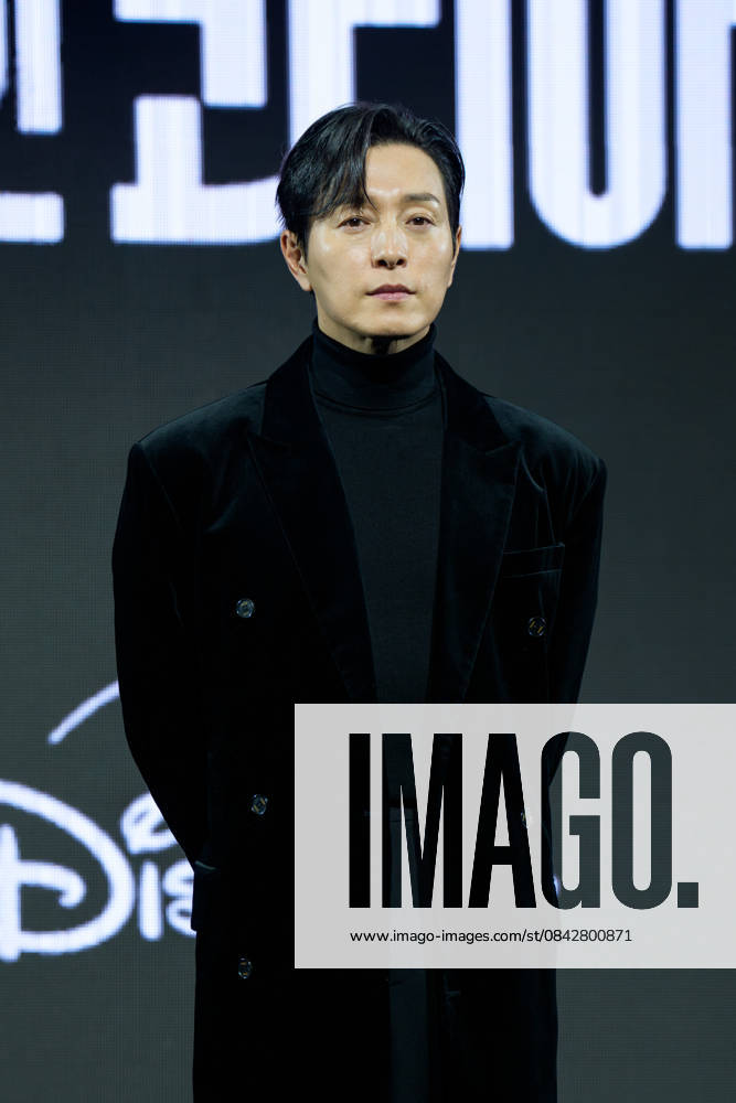 Disney Plus series Made In Korea press conference SEOUL, SOUTH KOREA, DEC 15: South Korean actor Jung Sung-il during Disney Plus series Made In Korea press conference at the InterContinental Seoul Parnas in Seoul, South Korea, on December 15, 2025. Seoul the InterContinental Seoul Parna South Korea 8247_286127