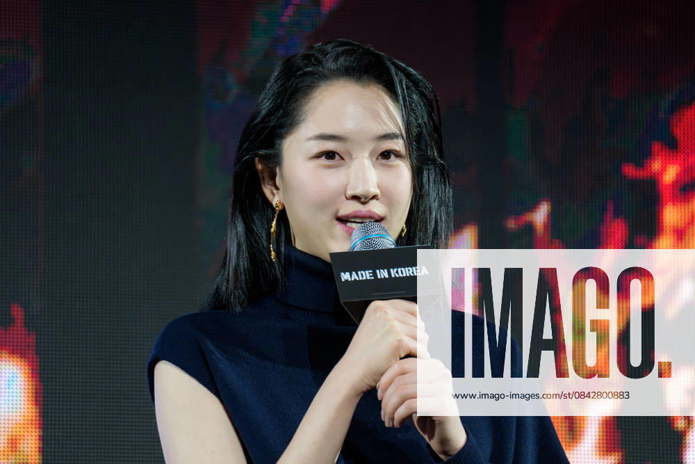 Disney Plus series Made In Korea press conference SEOUL, SOUTH KOREA, DEC 15: South Korean actress Won Ji-an during Disney Plus series Made In Korea press conference at the InterContinental Seoul Parnas in Seoul, South Korea, on December 15, 2025. Seoul the InterContinental Seoul Parna South Korea 8247_286129