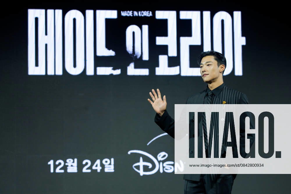 Disney Plus series Made In Korea press conference SEOUL, SOUTH KOREA, DEC 15: South Korean actor Woo Do-hwan during Disney Plus series Made In Korea press conference at the InterContinental Seoul Parnas in Seoul, South Korea, on December 15, 2025. Seoul the InterContinental Seoul Parna South Korea 8247_286143