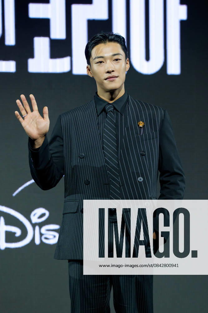 Disney Plus series Made In Korea press conference SEOUL, SOUTH KOREA, DEC 15: South Korean actor Woo Do-hwan during Disney Plus series Made In Korea press conference at the InterContinental Seoul Parnas in Seoul, South Korea, on December 15, 2025. Seoul the InterContinental Seoul Parna South Korea 8247_286145