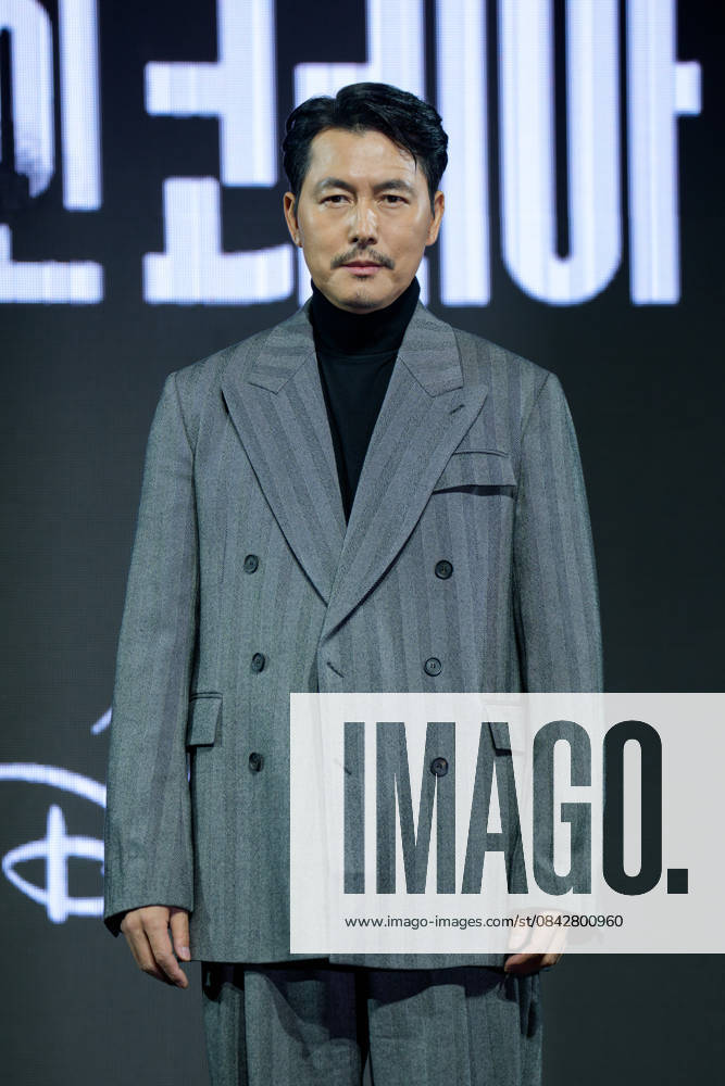 Disney Plus series Made In Korea press conference SEOUL, SOUTH KOREA, DEC 15: South Korean actor Jung Woo-sung during Disney Plus series Made In Korea press conference at the InterContinental Seoul Parnas in Seoul, South Korea, on December 15, 2025. Seoul the InterContinental Seoul Parna South Korea 8247_286151