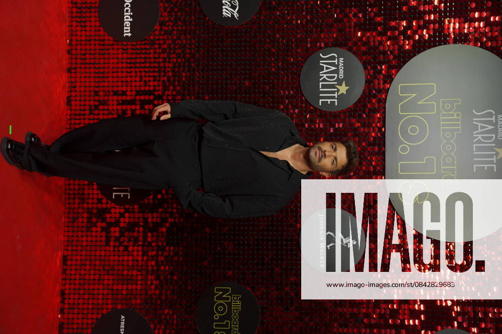 Pablo Alborán attends the Billboard No. 1s photocall at Ifema on December 15, 2025 in Madrid, Spain.( ALTERPHOTOS S.Villarroel) (20251215060)