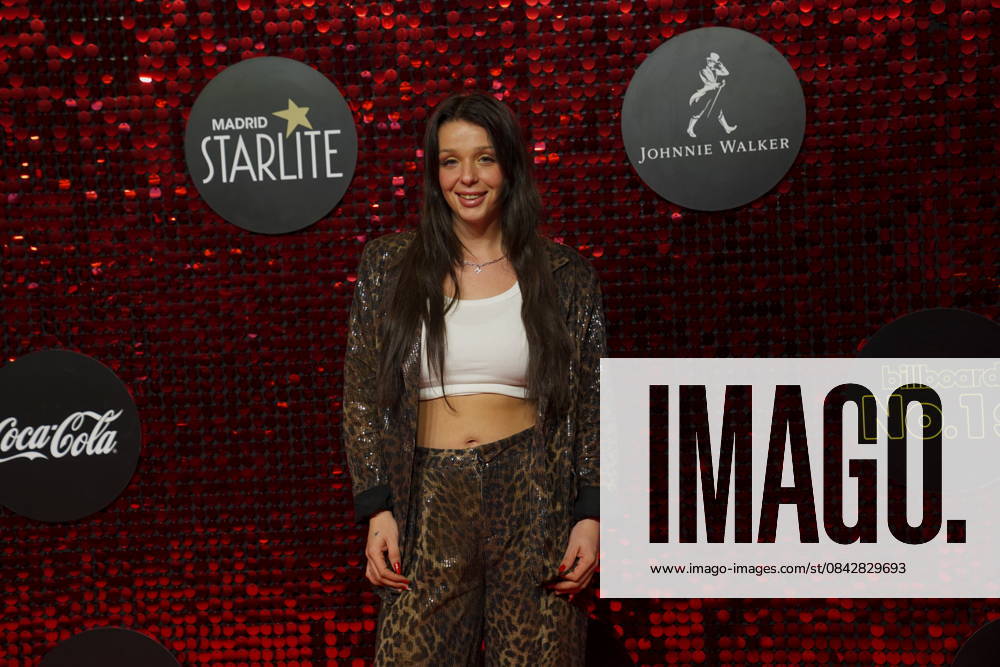 Zaida Gutierrez attends the Billboard No. 1s photocall at Ifema on December 15, 2025 in Madrid, Spain.( ALTERPHOTOS S.Villarroel) (00852)