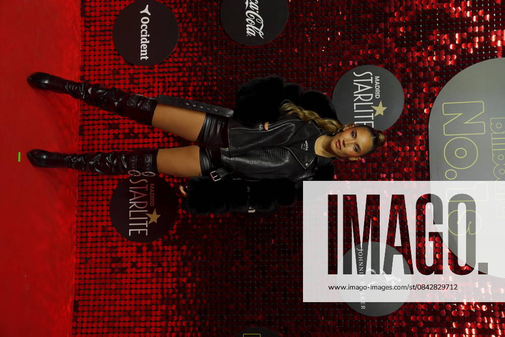 Singer India Martínez attends the Billboard No. 1s photocall at Ifema on December 15, 2025 in Madrid, Spain.( ALTERPHOTOS S.Villarroel) (00999)