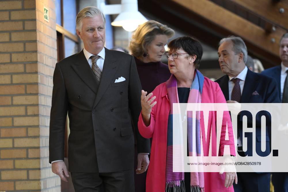 King Philippe And Queen Mathilde Visit Convalescent Home NIEUWPOORT, BELGIUM - DECEMBER 16: King Philippe and Queen Mathilde pictured paying a Christmas visit to the non-profit organisation Samana at the Ter Duinen holiday and convalescent home in Nieuwpoort on December 16, 2025 in NIeuwpoort, Belgium, 16 12 2025 NIeuwpoort Belgium