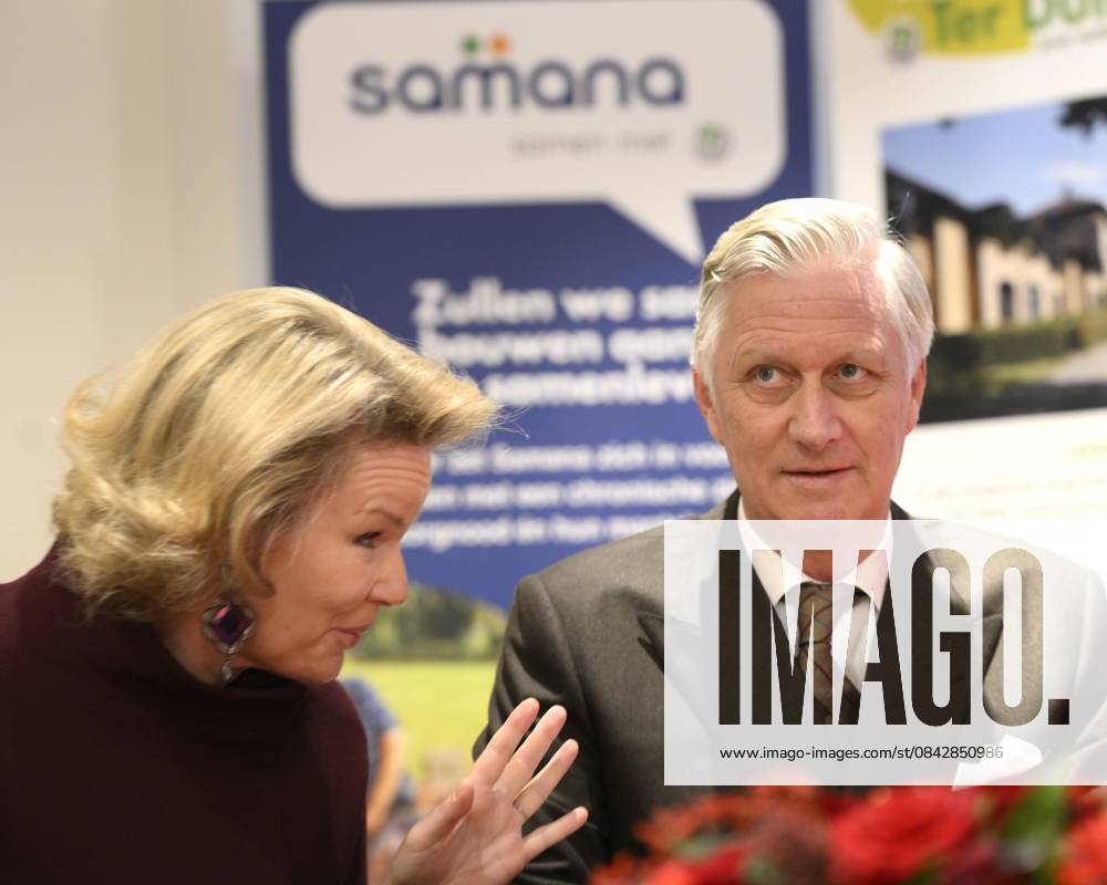 King Philippe And Queen Mathilde Visit Convalescent Home NIEUWPOORT, BELGIUM - DECEMBER 16: King Philippe and Queen Mathilde pictured paying a Christmas visit to the non-profit organisation Samana at the Ter Duinen holiday and convalescent home in Nieuwpoort on December 16, 2025 in NIeuwpoort, Belgium, 16 12 2025 NIeuwpoort Belgium