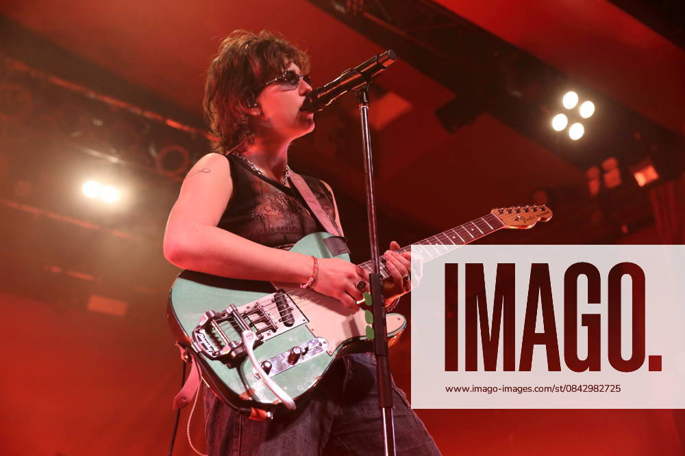 Mikaela Mullaney Straus aka King Princess at a concert at Astra Kulturhaus in Berlin, December 17, 2025 King Princess concert Berlin