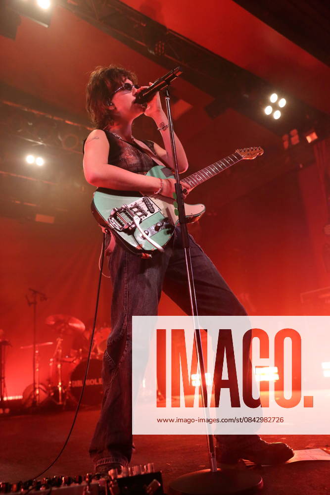 Mikaela Mullaney Straus aka King Princess at a concert at Astra Kulturhaus in Berlin, December 17, 2025 King Princess concert Berlin