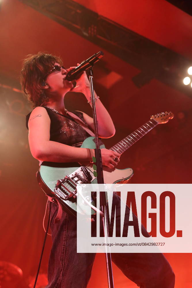 Mikaela Mullaney Straus aka King Princess at a concert at Astra Kulturhaus in Berlin, December 17, 2025 King Princess concert Berlin