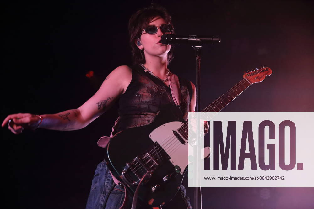Mikaela Mullaney Straus aka King Princess at a concert at Astra Kulturhaus in Berlin, December 17, 2025 King Princess concert Berlin