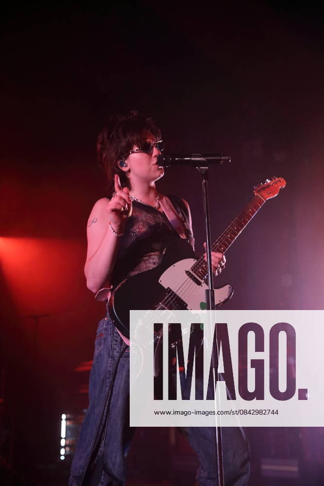 Mikaela Mullaney Straus aka King Princess at a concert at Astra Kulturhaus in Berlin, December 17, 2025 King Princess concert Berlin