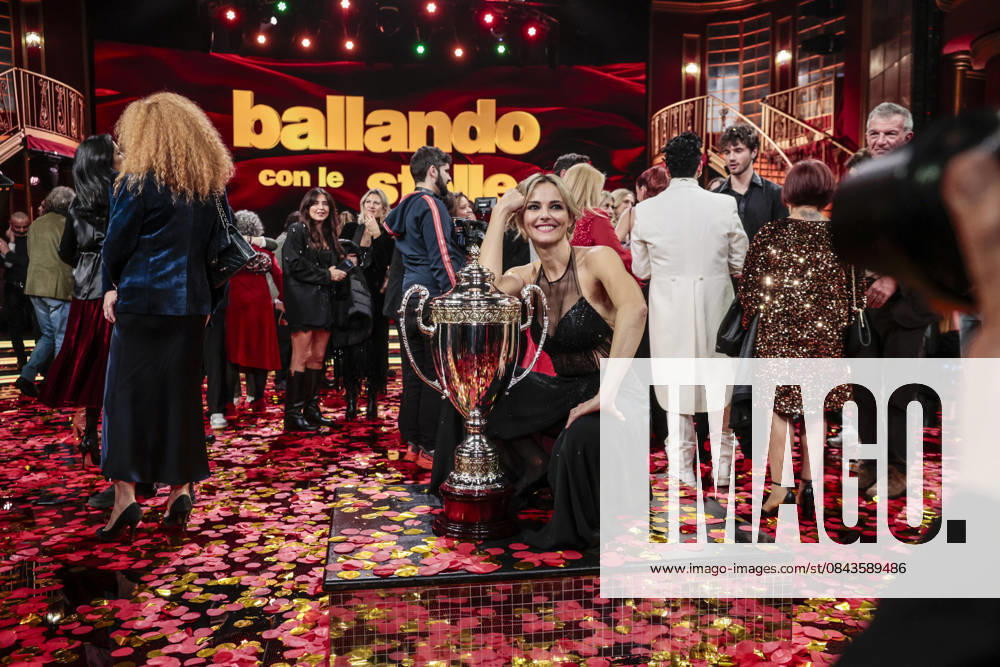 Dancing with the Stars television show, the final. Pictured is Francesca Fialdini, runner-up. Rome, Italy 20 December 2025 Rome Italy - ZUMAa289 20251221_zia_a289_023