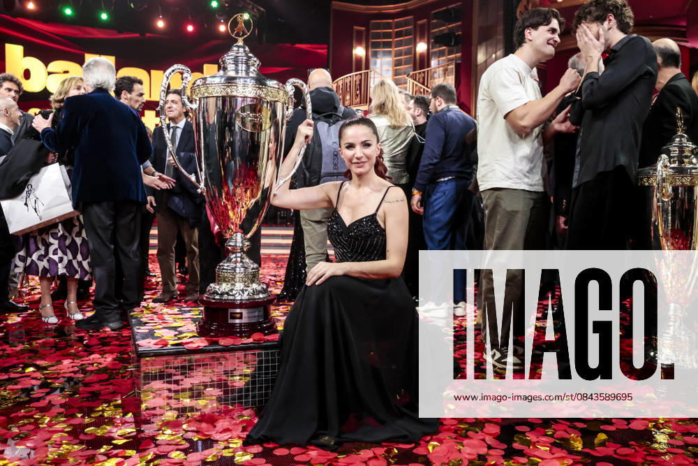 Dancing with the Stars television show, the finale. Pictured is Andrea Delogu and Nikita Perotti, the winners. Rome, Italy 20 December 2025 Rome Italy - ZUMAa289 20251221_zia_a289_016