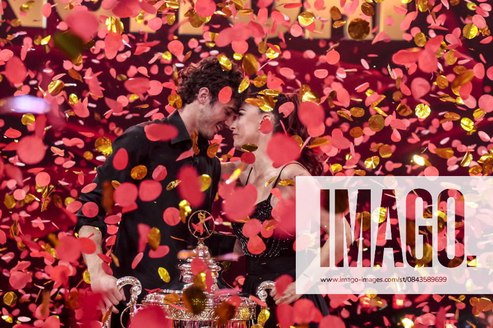 Dancing with the Stars television show, the finale. Pictured is Andrea Delogu and Nikita Perotti, the winners. Rome, Italy 20 December 2025 Rome Italy - ZUMAa289 20251221_zia_a289_050