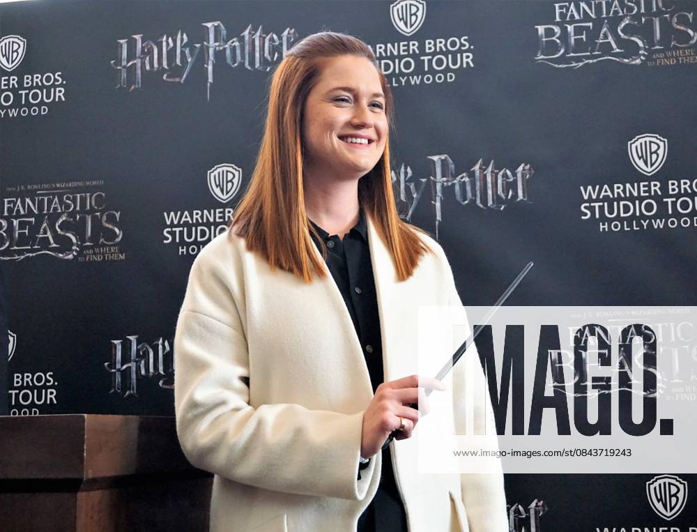 J.K Rowling s Wizarding World: Harry Potter and Fantastic Monsters exhibition LOS ANGELES , CA - DECEMBER 07: Actress Bonnie Wright attends the opening ceremony of the The J.K Rowling s Wizarding World: Harry Potter and Fantastic Monsters exhibition, where the costumes and objects of the movie Fantastic Beasts and Where to Find Them are displayed at Warner Bros. Studio Tour Hollywood in Los Angeles, California on December 07, 2016. The exhibition will be opened for visitors on December 9. Los Angeles California. Editorial use only. Please get in touch for any other usage.
