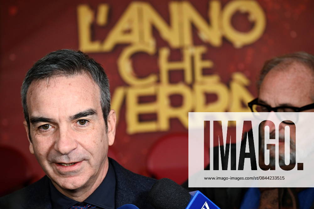 Press conference for the presentation of the RAI New Year s Eve program, L anno che verro , at the S. Giovanni Complex, Catanzaro. Pictured is Roberto Occhiuto, President of the Calabria Region (S). Catanzaro, Italy 30 December 2025 Catanzaro Italy - ZUMAa289 20251230_zia_a289_058