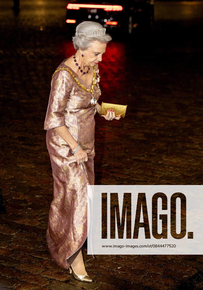 Amalienborg Princess Benedikte arrive for the New Years reception at Christian palace in Copenhagen, Denmark. Â