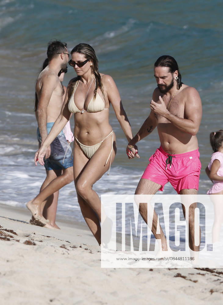 Heidi Klum And Tom Kaulitz Beachside - St Barths Heidi Klum and Tom Kaulitz seen enjoying the sun in Saint Barthelemy, France on January 4, 2026. Photo by ABACAPRESS.COM Saint Barthelemy France