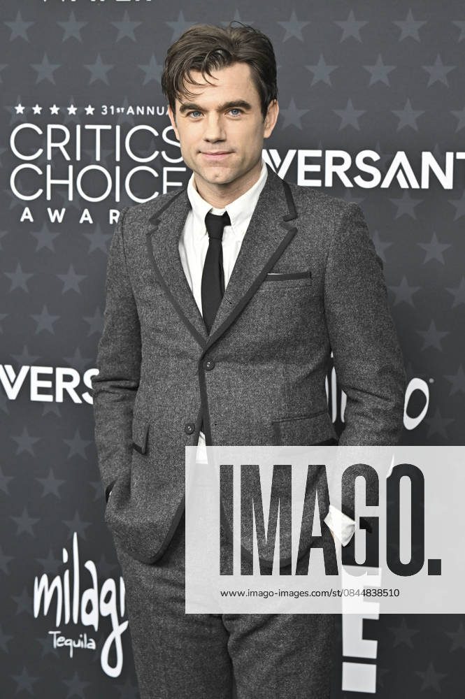 Patrick Ball at the 31 Critics Choice Awards 2026 at the Barker Hangar Santa Monica, 04 01 2026 Foto:xD.xStarbuckx xFuturexImagex critics_choice_6146