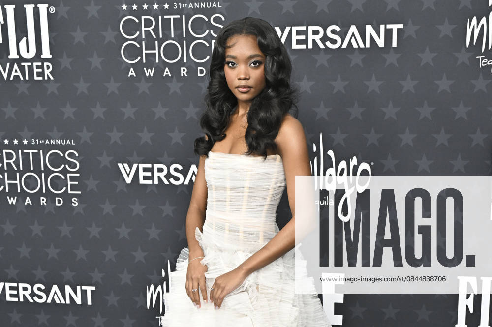 Aliyah Mastin at the 31 Critics Choice Awards 2026 at the Barker Hangar Santa Monica, 04 01 2026 Foto:xD.xStarbuckx xFuturexImagex critics_choice_6169
