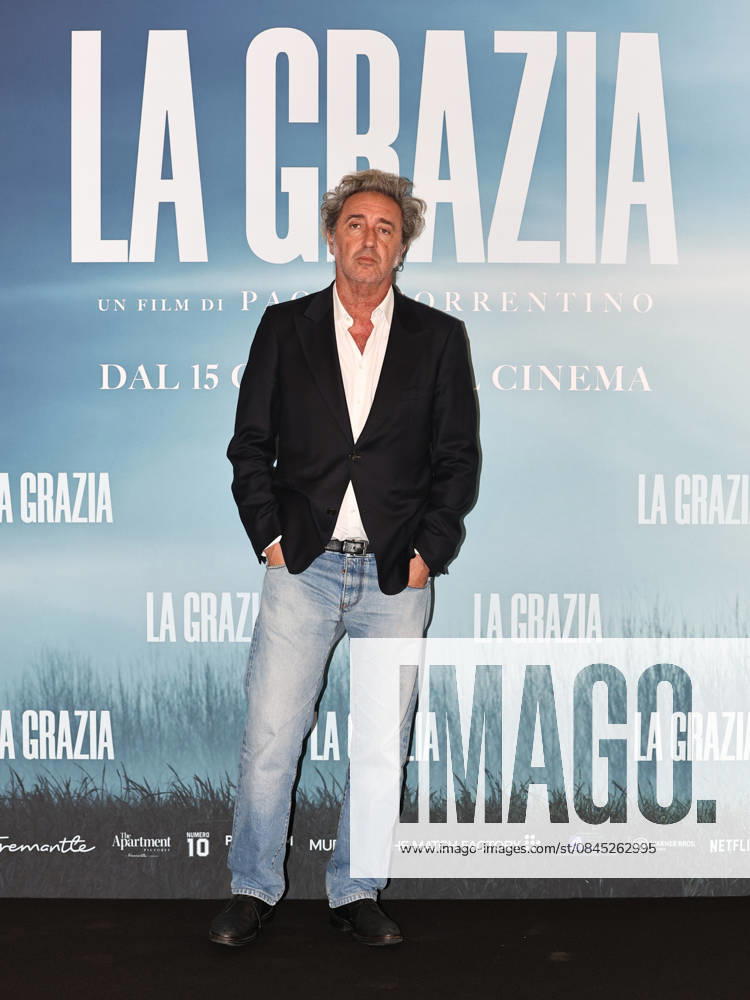 Rome, Fremantle headquarters, photocall for the film La Grazia. Pictured: Paolo Sorrentino
