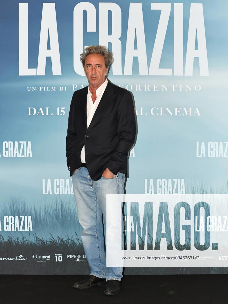 Rome, Fremantle headquarters, photocall for the film La Grazia. Pictured: Paolo Sorrentino