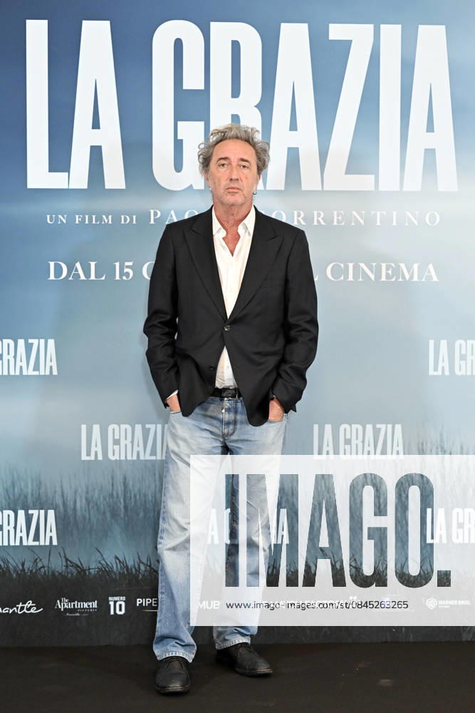 Presentation of the film La Grazia. Pictured is director Paolo Sorrentino. . Rome, Italy 09 January 2026 Rome Italy - ZUMAa289 20260109_zia_a289_122