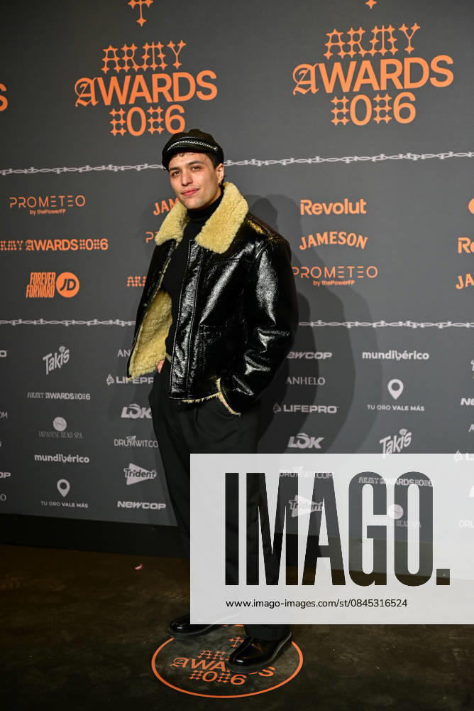 Content creators and guests pose on the black carpet during the third edition of the Army Awards, held on Saturday, January 10, at the Madrid Arena in Madrid. Known as the Ã¢â‚¬oeinternet anti-awards,Ã¢â‚¬Â the ceremony honors the most viral moments, trends, and personalities from social media over the past year in a script-free gala hosted by Ceciarmy and Santiago Segura. In the image Tinho Madrid SPAIN - ZUMAz108 20260110_znp_z108_183