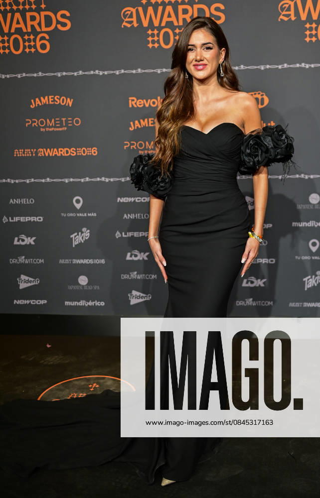 Content creators and guests pose on the black carpet during the third edition of the Army Awards, held on Saturday, January 10, at the Madrid Arena in Madrid. Known as the â€oeinternet anti-awards,†the ceremony honors the most viral moments, trends, and personalities from social media over the past year in a script-free gala hosted by Ceciarmy and Santiago Segura. In the image Mayka Benedicto Madrid SPAIN - ZUMAz108 20260110_znp_z108_191