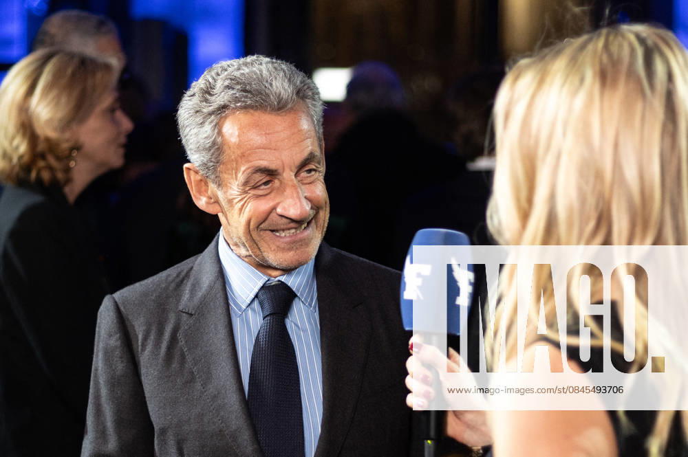 Figaro s 200Th Anniversary Evening Nicolas Sarkozy attends Figaro s 200Th Anniversary Evening at Grand Palais on January 13, 2025 in Paris, France. Photo by Nasser Berzane ABACAPRESS.COM Paris France