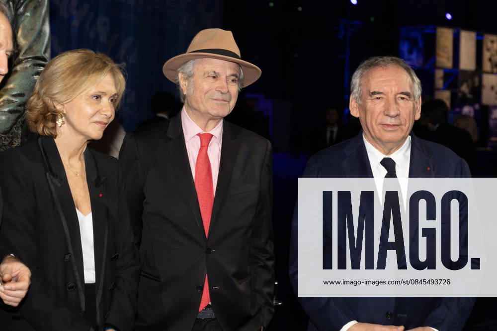 Figaro s 200Th Anniversary Evening Valerie Pecresse, Franz-Olivier Giesbert, Francois Bayrou attends Figaro s 200Th Anniversary Evening at Grand Palais on January 13, 2025 in Paris, France. Photo by Nasser Berzane ABACAPRESS.COM Paris France