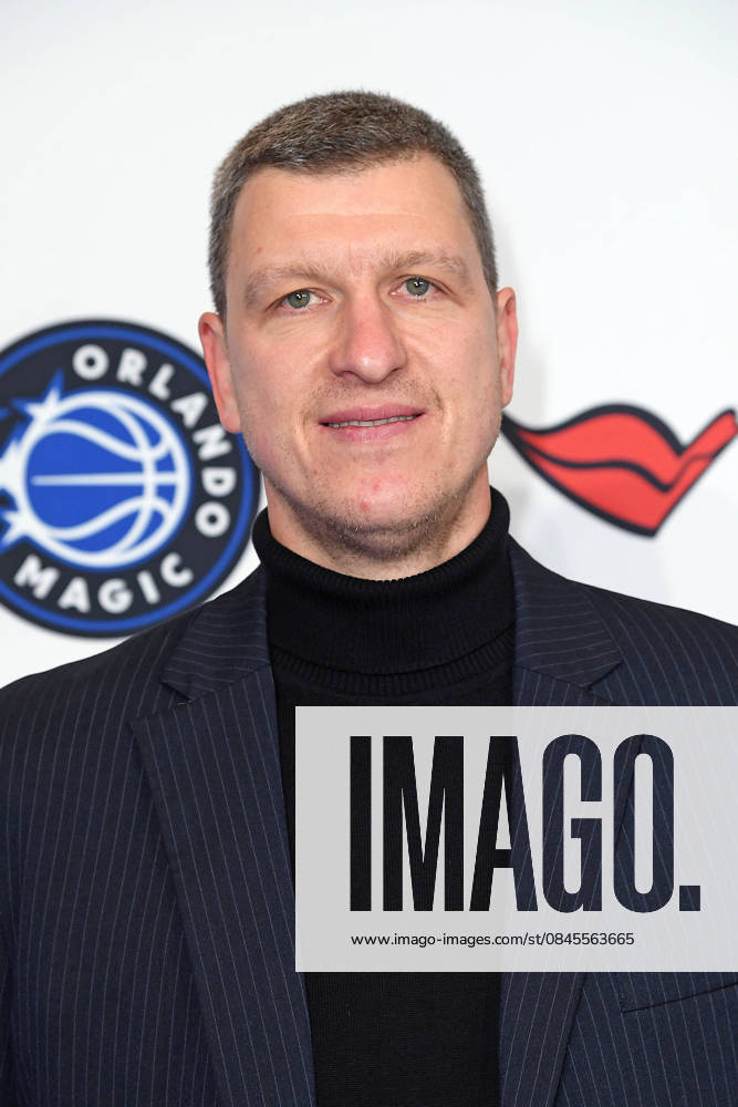Patrick Femerling arriving at the NBA TIP OFF DINNER at the Axel Springer Tower in Berlin on 14 01 2026