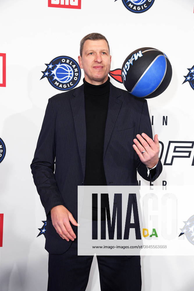 Patrick Femerling arriving at the NBA TIP OFF DINNER at the Axel Springer Tower in Berlin on 14 01 2026