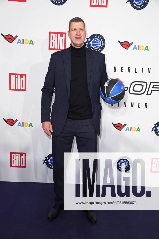 Patrick Femerling arriving at the NBA TIP OFF DINNER at the Axel Springer Tower in Berlin on 14 01 2026