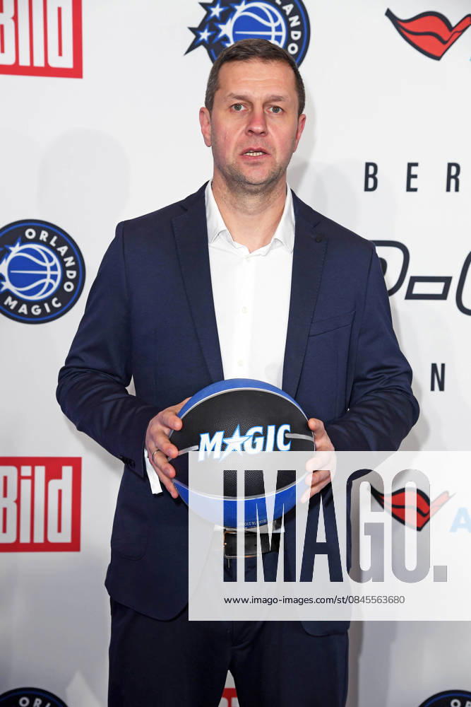 Alan Ibrahimagic Basketball Coach, German Basketball Federation DBB on arrival at the NBA TIP OFF DINNER in the Axel Springer Tower in Berlin on 14 01 2026