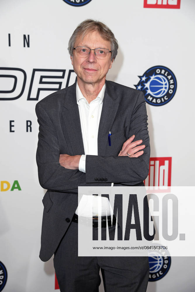 Walter M Straten arriving at the NBA TIP OFF DINNER at the Axel Springer Tower in Berlin on 14 01 2026