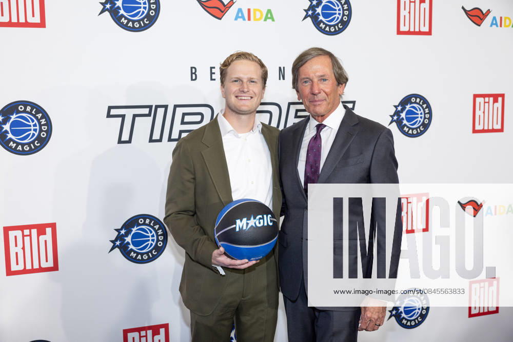 NBA Tip Off Dinner Axel Springer Orlando Magic Governor Dan DeVos and son Cole DeVos Tip off Dinner Axel Springer Verlag invites you to a dinner at the publishing house in Berlin on the occasion of the NBA game on January 15th.