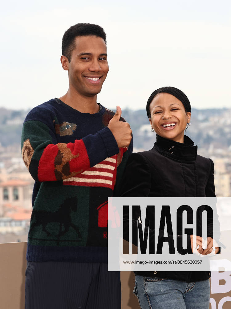 Rome, Hotel De la Ville, HBO Max Italia photocall. Pictured: Mickey Down, Myha la